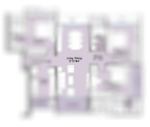 Puravankara Thane 3BHK Plan